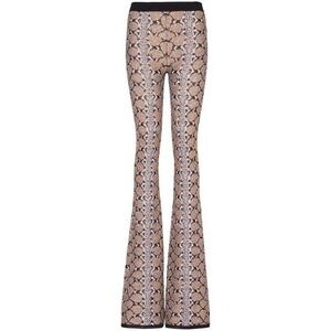 NWT $2350 Balmain Glittered Python Knit Pants - Size 38 FR (6 US)